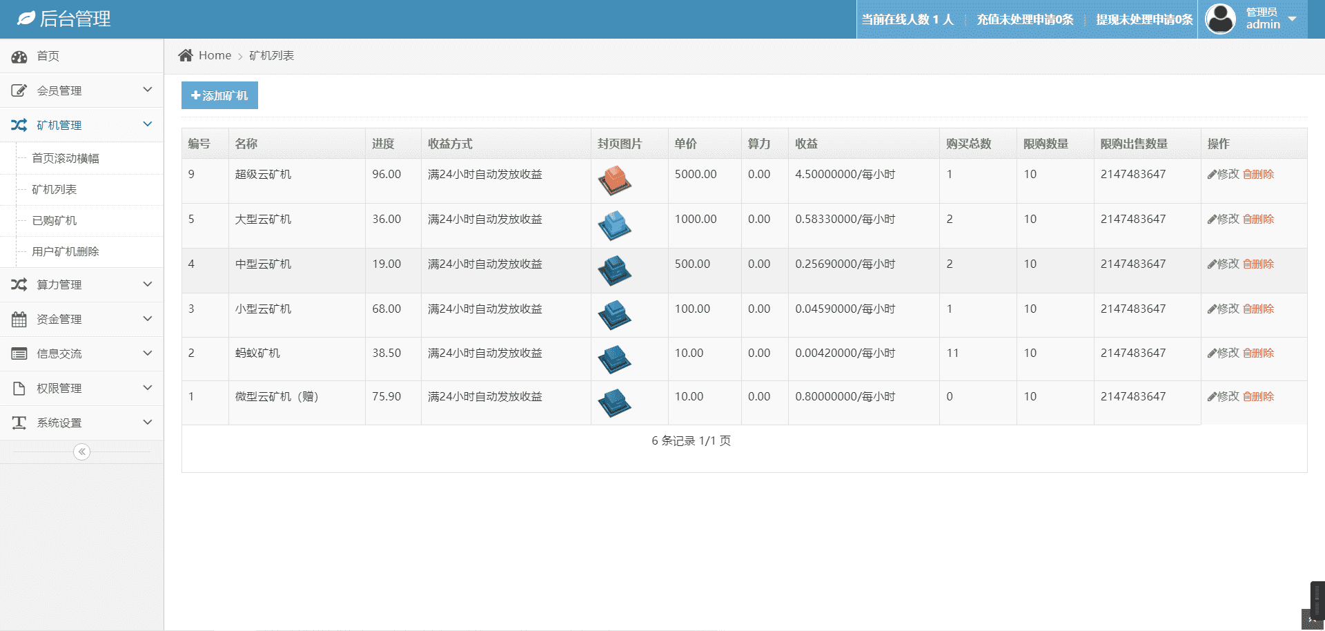 盈顺云矿/矿机源码/全开源/可打包app/带视频搭建教程,盈顺云矿/矿机源码/全开源/可打包app/带视频搭建教程 - 九牛源码网,盈顺云矿,矿机源码,视频搭建教程,第5张