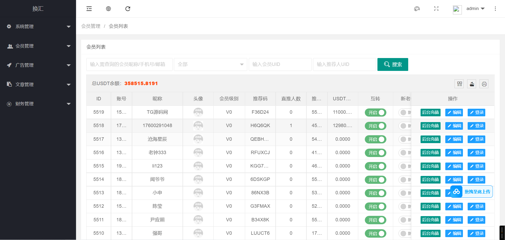 双语言USDT投资理财系统/虚拟币动态收益/USDT换算推广,双语言USDT投资理财系统/虚拟币动态收益/USDT换算推广 - 九牛源码网,双语言USDT,投资理财系统,第4张