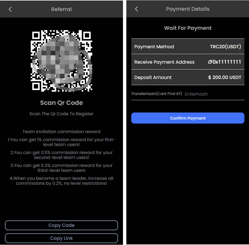 双语言版虚拟币投资系统 USDT充值源码,双语言版虚拟币投资系统 USDT充值源码 - 九牛源码网,虚拟币投资系统,USDT充值源码,第3张