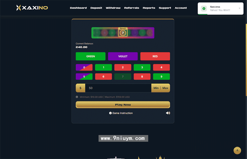 PHP海外娱乐城游戏平台v3.8源码下载 - 九牛源码网