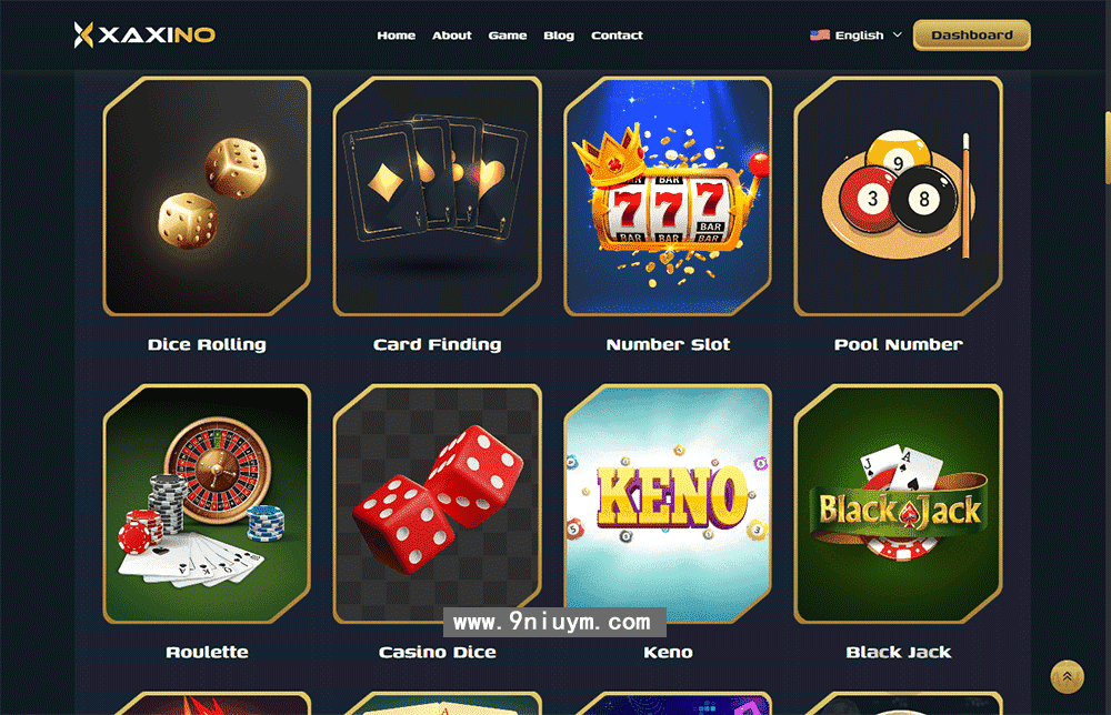 PHP海外娱乐城游戏平台v3.8源码下载 - 九牛源码网