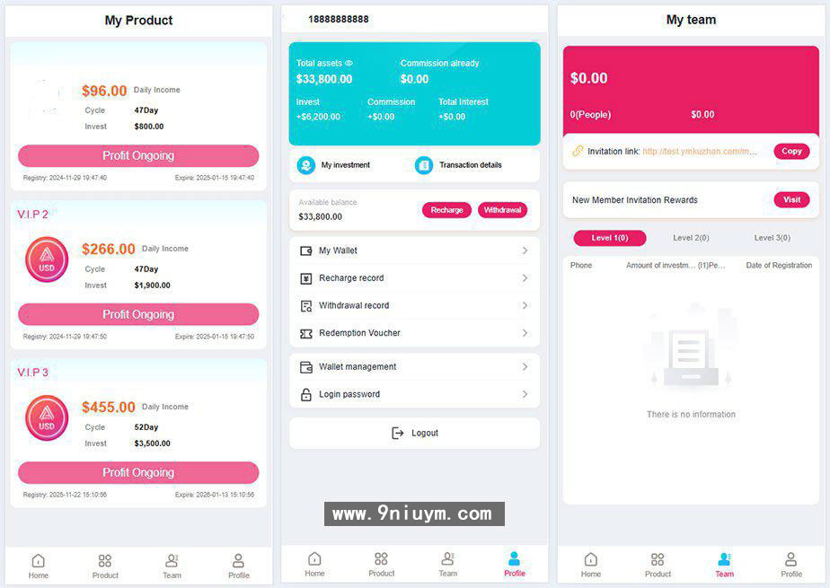 海外虚拟币投资理财系统源码下载基于Laravel框架
