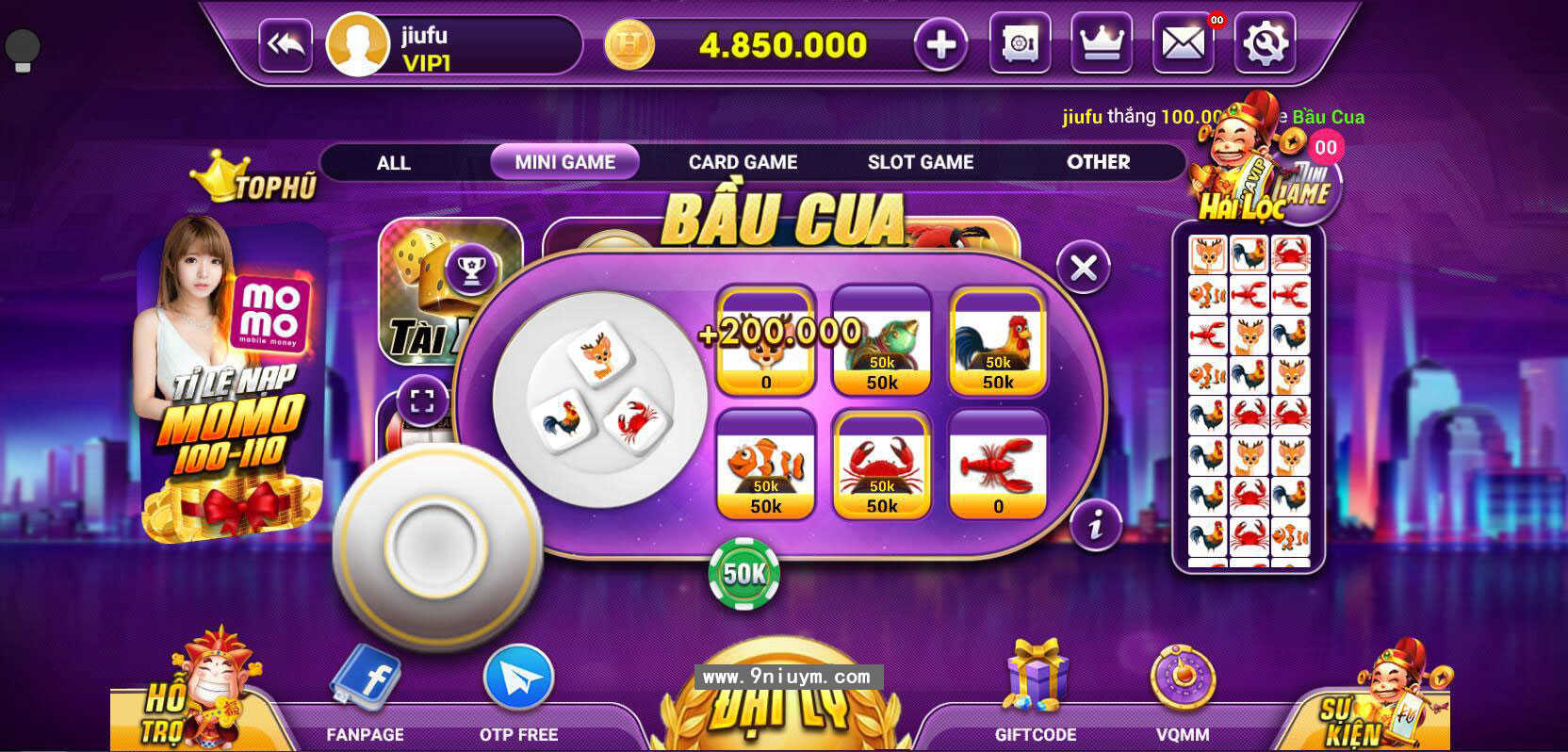 越南语糖果鱼虾蟹游戏,越南语糖果鱼虾蟹游戏,糖果鱼虾蟹游戏,第6张